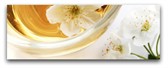 Yellow tea button